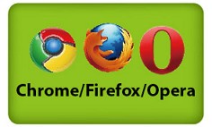 Chrome/Firefox/Opera